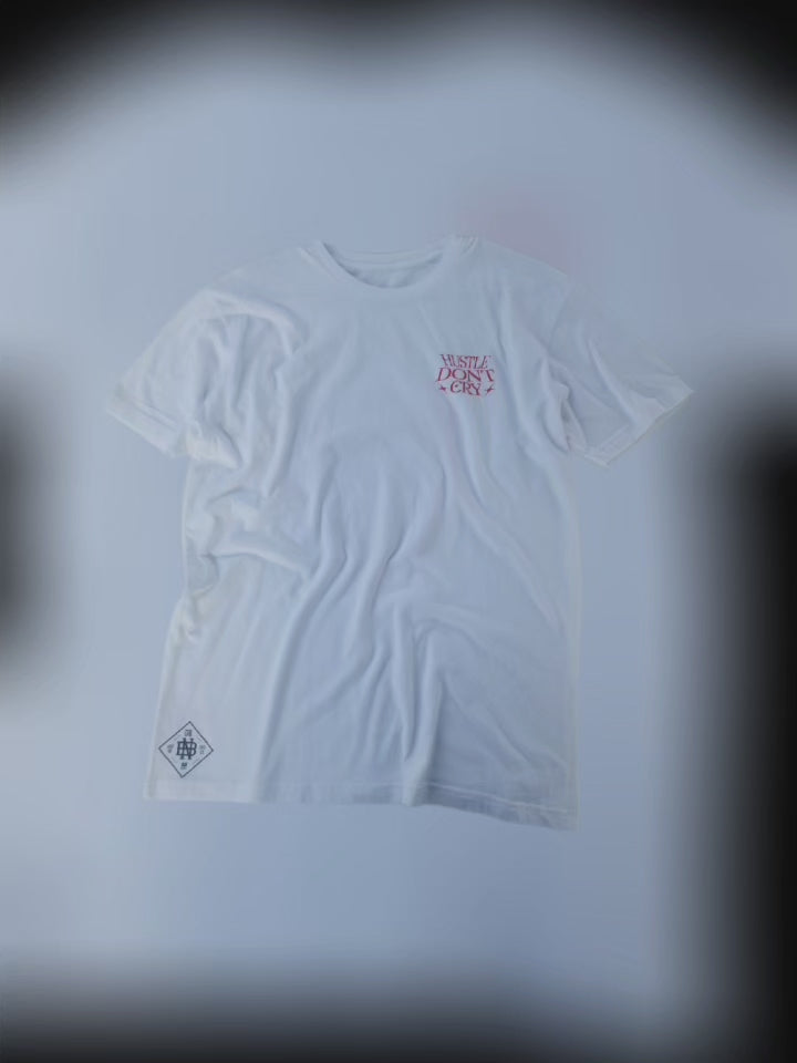 "Hustle Dont Cry" Lightweight T-Shirt