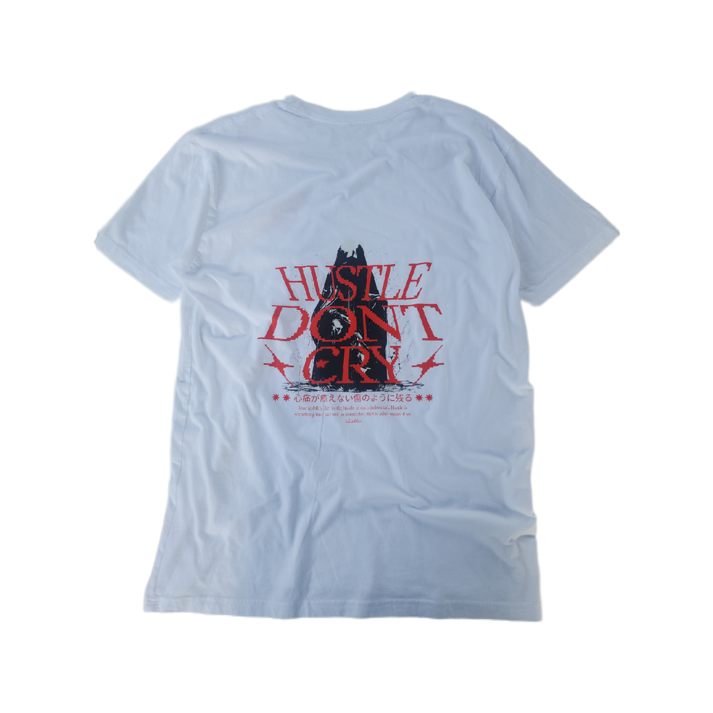 "Hustle Dont Cry" Lightweight T-Shirt
